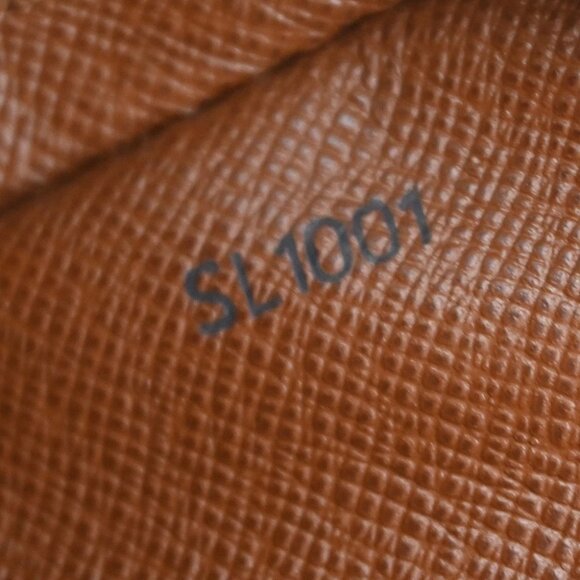 LOUIS VUITTON Danube Shoulder Bag Monogram Leather Brown France - Picture 10 of 16